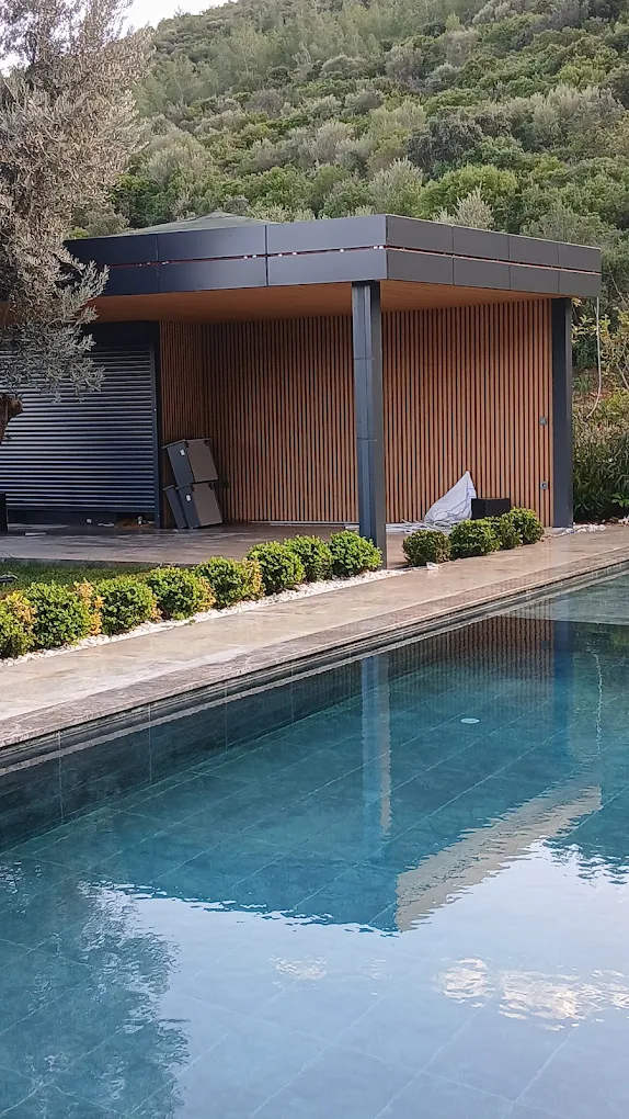 Motorlu otomatik iş yeri alüminyum kepenkesi