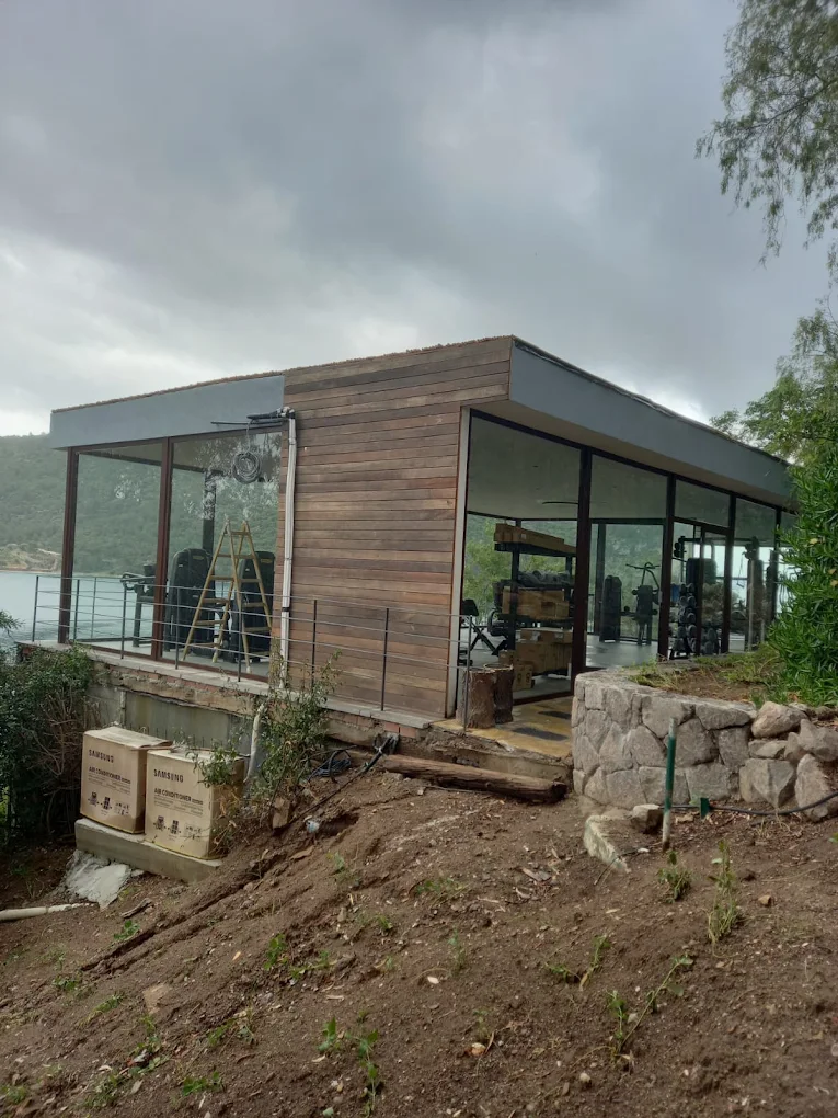 Geniş açıklıklı alüminyum doğrama uygulaması